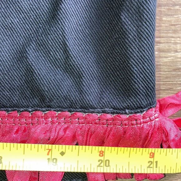 Vintage 80’s Womens Taylor G Dallas, TX Black Retro Denim Jacket size Medium - Picture 8 of 8